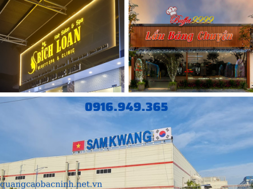Công ty làm biển quảng cáo tốt nhất tại Bắc Ninh